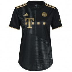 Camisola Bayern de Munique Mulher Equipamento Segundo 2021-2022 Manga Curta